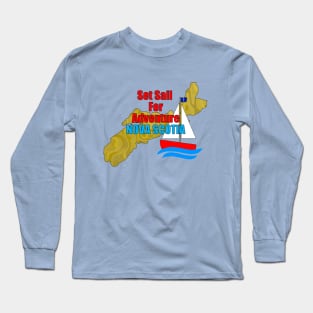 NOVA Scotia Canada Adventure Long Sleeve T-Shirt